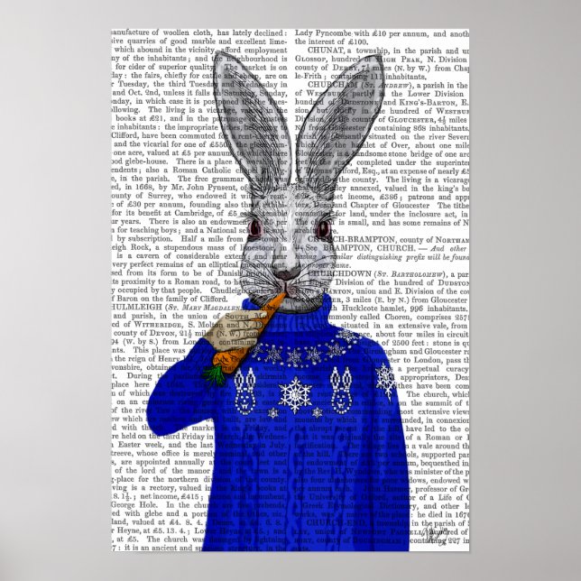 Affiches Rabbit In Sweater (Devant)