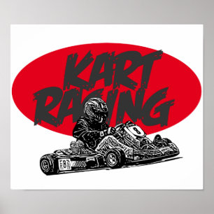 Affiches Race karting
