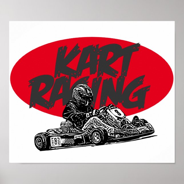 Affiches Race karting (Devant)
