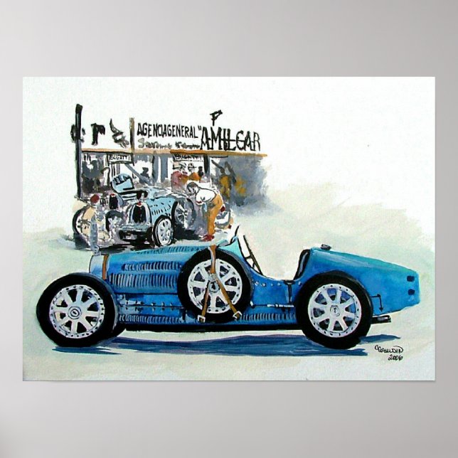 Affiches Racer 35c 1927 (Devant)