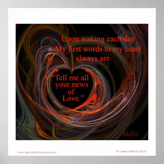 Affiches Raconte-moi toutes tes nouvelles d'Amour..