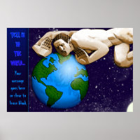 Racontez-Le Au Monde (Poster Personnalisé)