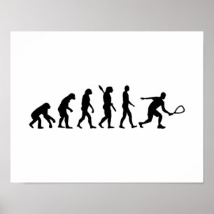 Affiches Racquetball Évolution