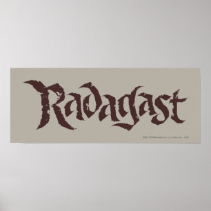 Affiches RADAGAST™ Nom solide