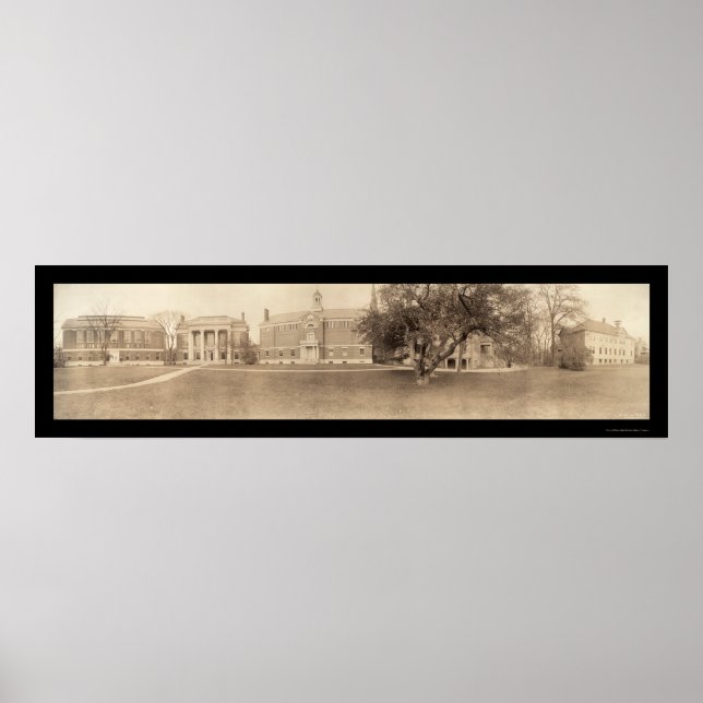 Affiches Radcliff Cambridge, MA Photo 1910 (Devant)