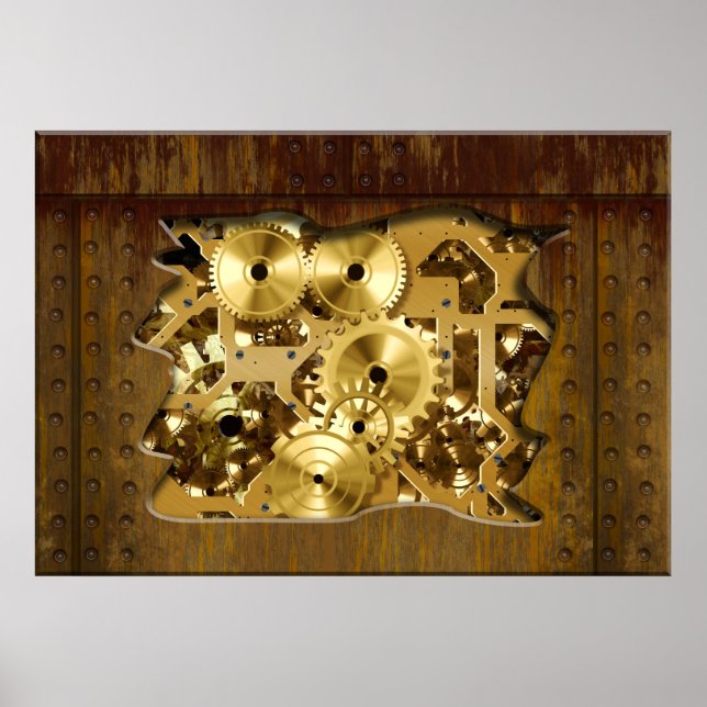 Affiches Radical Steampunk 3 Print (Devant)