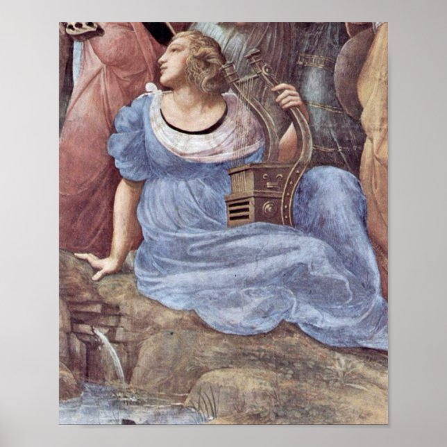 Affiches Raffaello Sanzio da Urbino - Terpsichore (Devant)