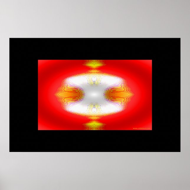 Affiches Raffinage de l'or sur Red (Devant)