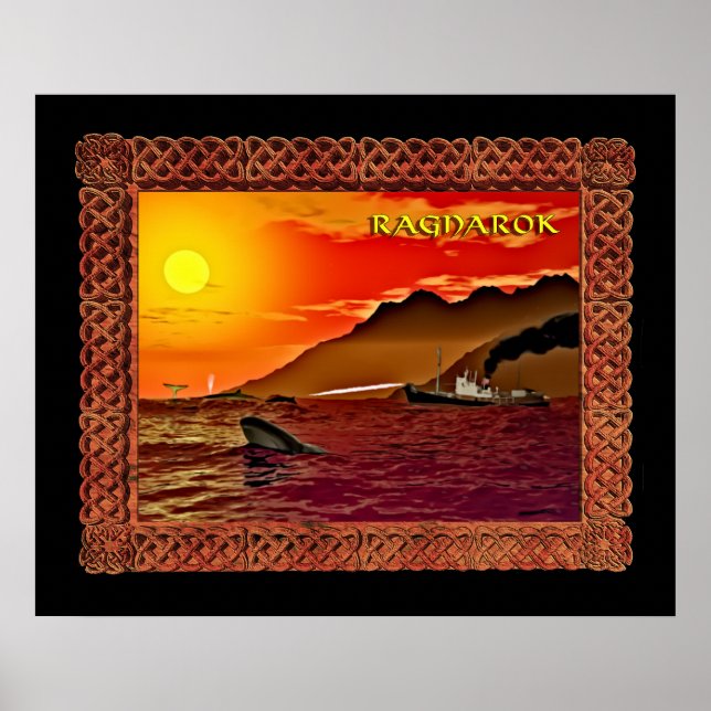 Affiches Ragnarok Pour Baleines (Devant)