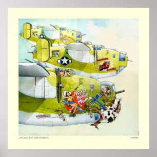 Affiches Raid de basse altitude sur la Normandie