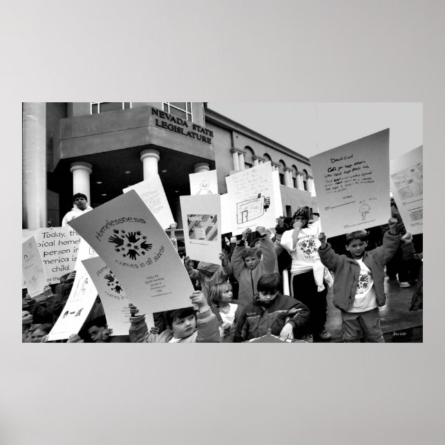 Affiches Rally for the Homeless (Devant)
