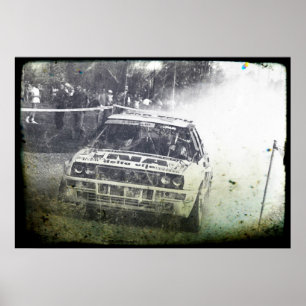 Affiches Rallye du delta de Lancia