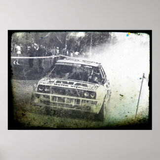 Affiches Rallye du delta de Lancia