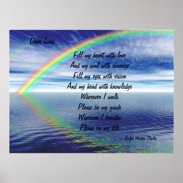 Affiches Ralph Staples, cher seigneur (Devant)