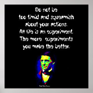 Affiches Ralph Waldo Emerson - Paroles de sagesse