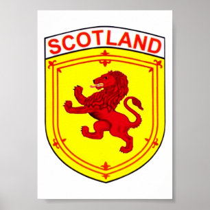 Affiches Rampant lion / Scotland's flag