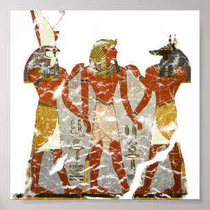 Affiches Ramsès, heures, anubus