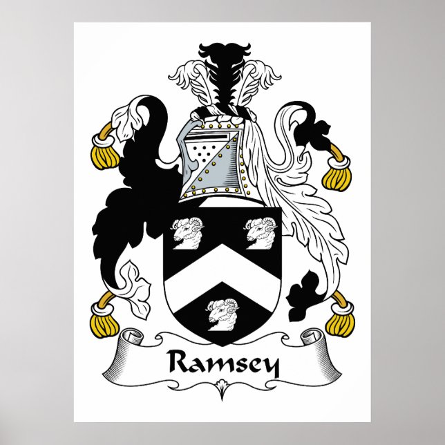 Affiches Ramsey Family Crest (Devant)