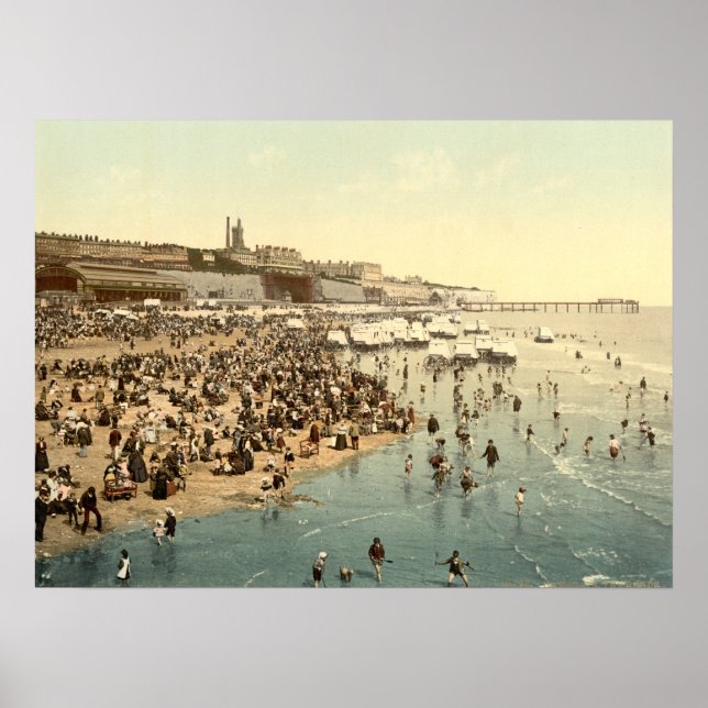 Affiches Ramsgate Beach, Kent, Angleterre (Devant)