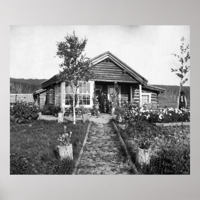 Affiches Ranch House Near Fairbanks : 1916 (Devant)