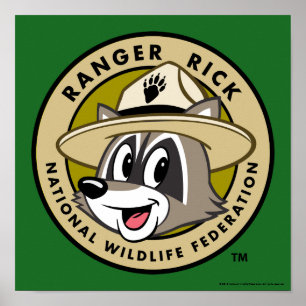 Affiches Ranger Rick   Logo Ranger Rick