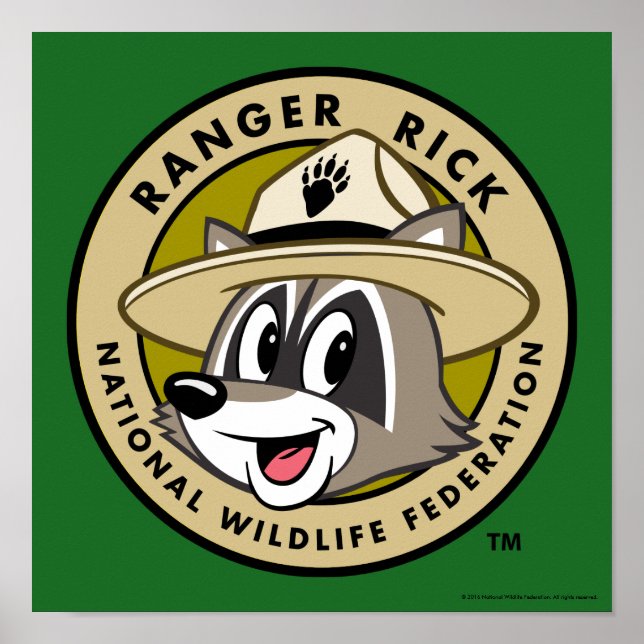 Affiches Ranger Rick | Logo Ranger Rick (Devant)