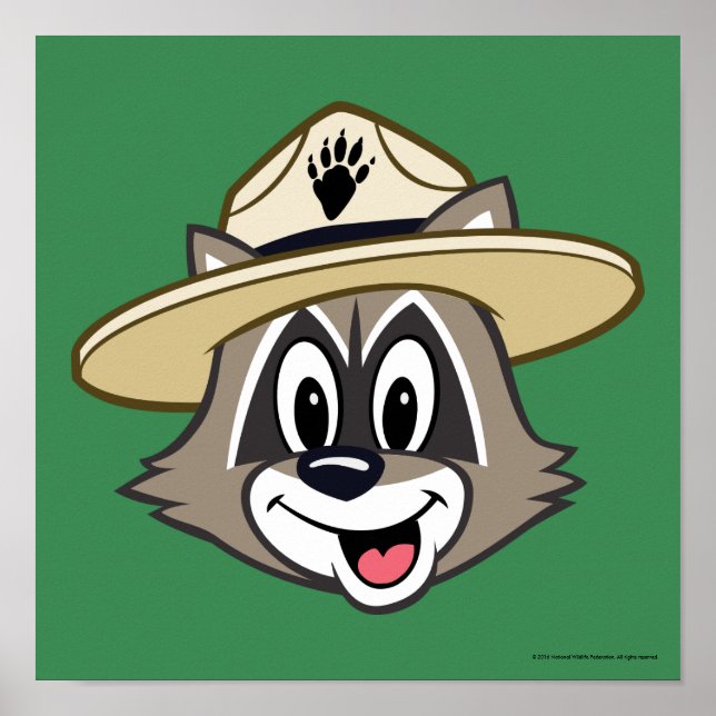 Affiches Ranger Rick | Tête Rick Ranger (Devant)