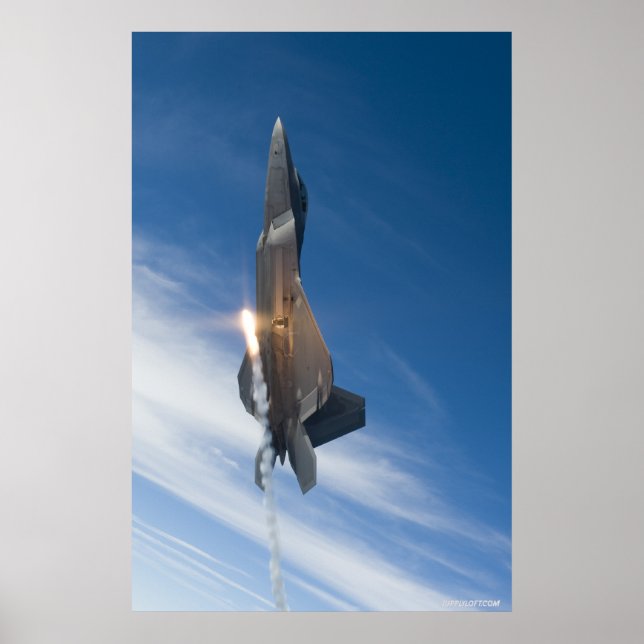 Affiches Rapteur F-22 (Devant)