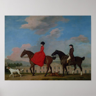Affiches Rassemblements de John et de Sophia montant chez