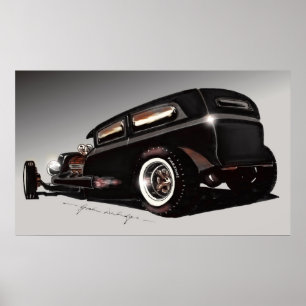 Affiches Rat Rod de Durbie