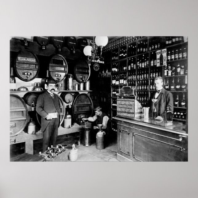 Affiches RATHSKELLAR d'ALLEMAGNE 1900 (Devant)