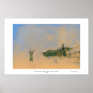 Affiches Razing Dust B24J Liberator Afrique du Nord 1943