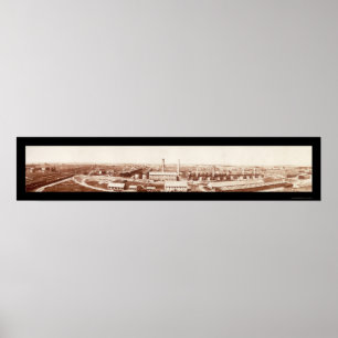 Affiches Reaffinerie de Wood River Photo 1908