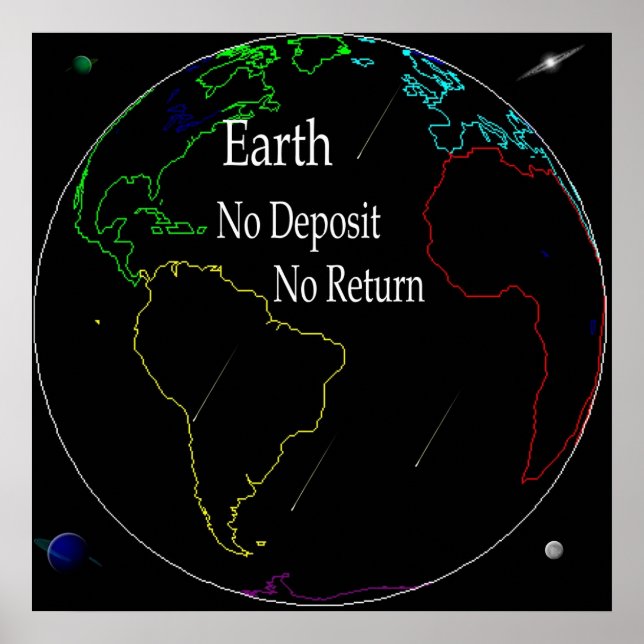 Affiches Réalité De La Terre (Devant)