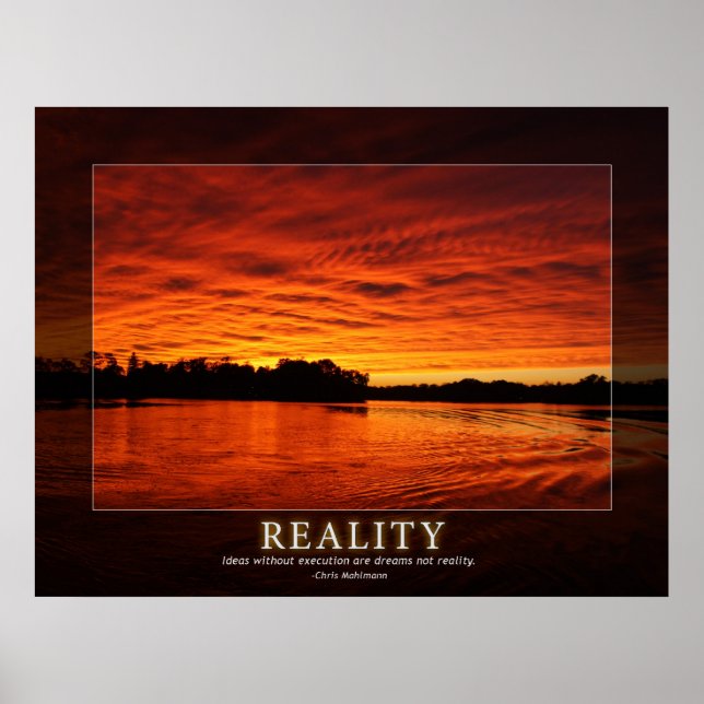 Affiches Reality - Ideas in Motivation (Devant)