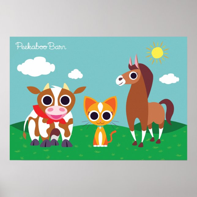 Affiches Reba, Purrl et Zora en journée (Devant)