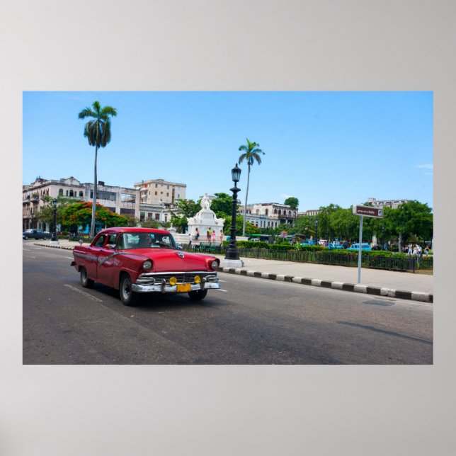 Affiches Récars sur la Havana Street (Devant)