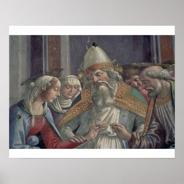 Affiches Recevoir l'Anneau, du Mariage des Vierges (Devant)