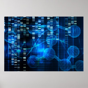 Affiches Recherche de la Science génétique comme art