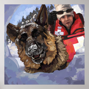 Affiches Recherche et sauvetage