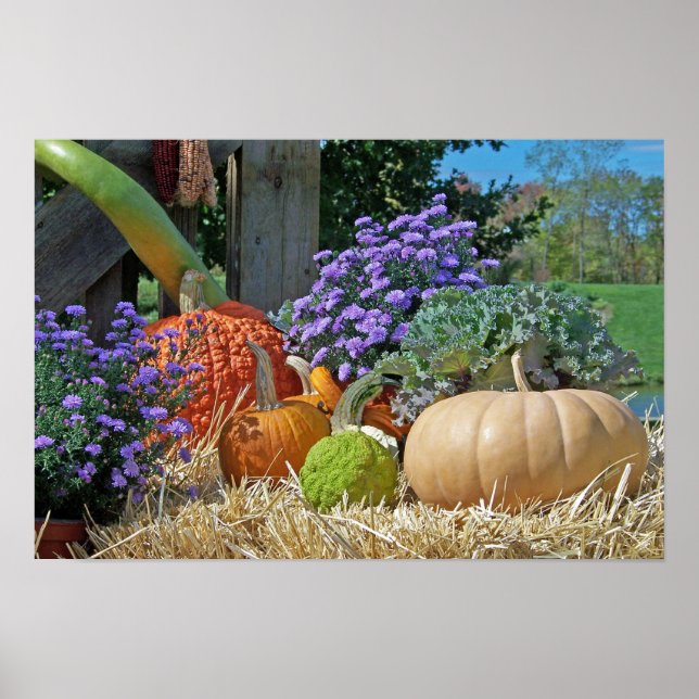 Affiches Récolte d'automne (Devant)