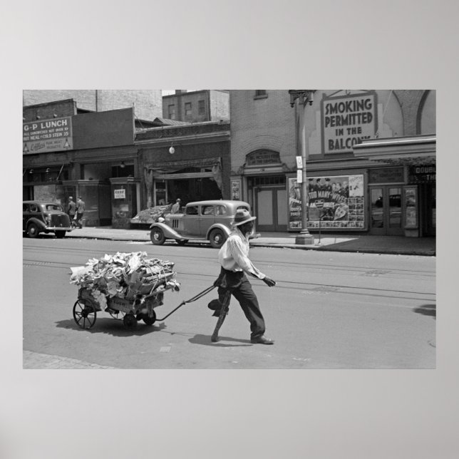 Affiches Recyclage dans les années 1930 (Devant)
