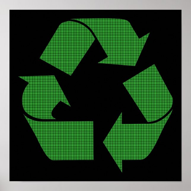 Affiches recyclage de plaid (Devant)