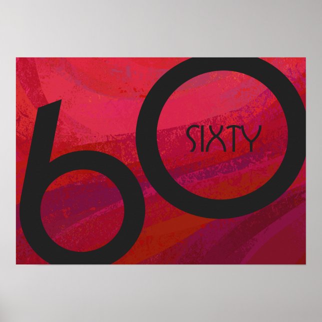 Affiches Red 60 Dix Anniversaire (Devant)