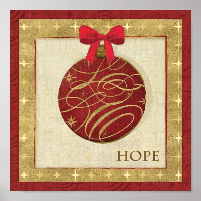 Affiches Red Christmas Decorations (Devant)