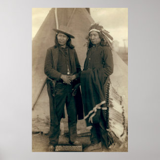 Affiches Red Cloud et American Horse - 1891