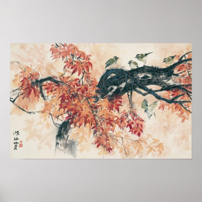 Affiches Red Maples (Devant)