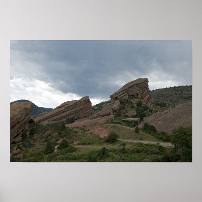Affiches Red Rocks Park Colorado (Devant)