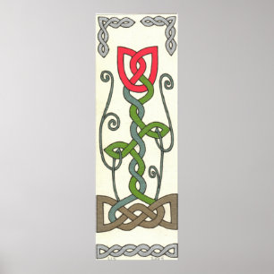 Affiches Red Tulip print