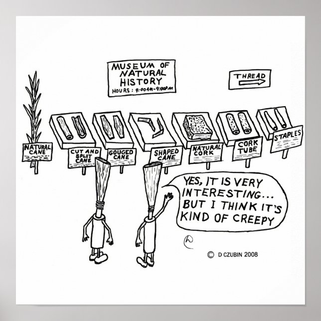 Affiches Reed Natural History Blanc (Devant)